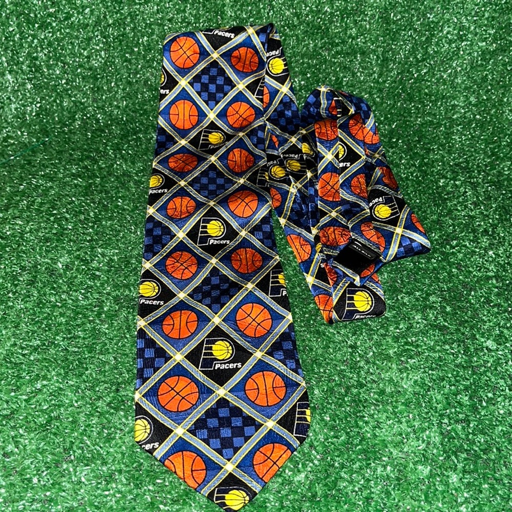 Pacers Silk Tie NBA Why Knot Sports